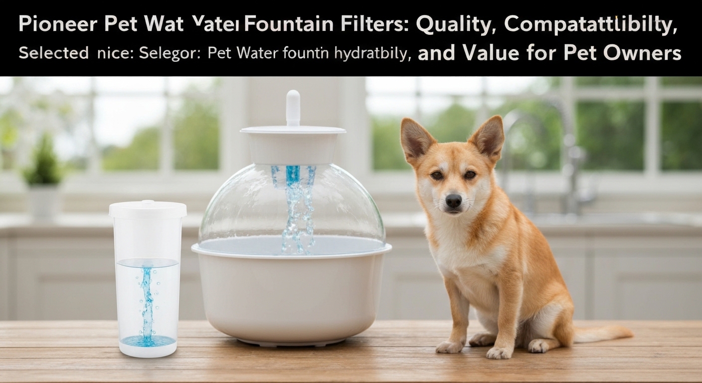 Pioneer Pet Water Fountain Filters: Quality, Compatibility, and Value for Pet Owners